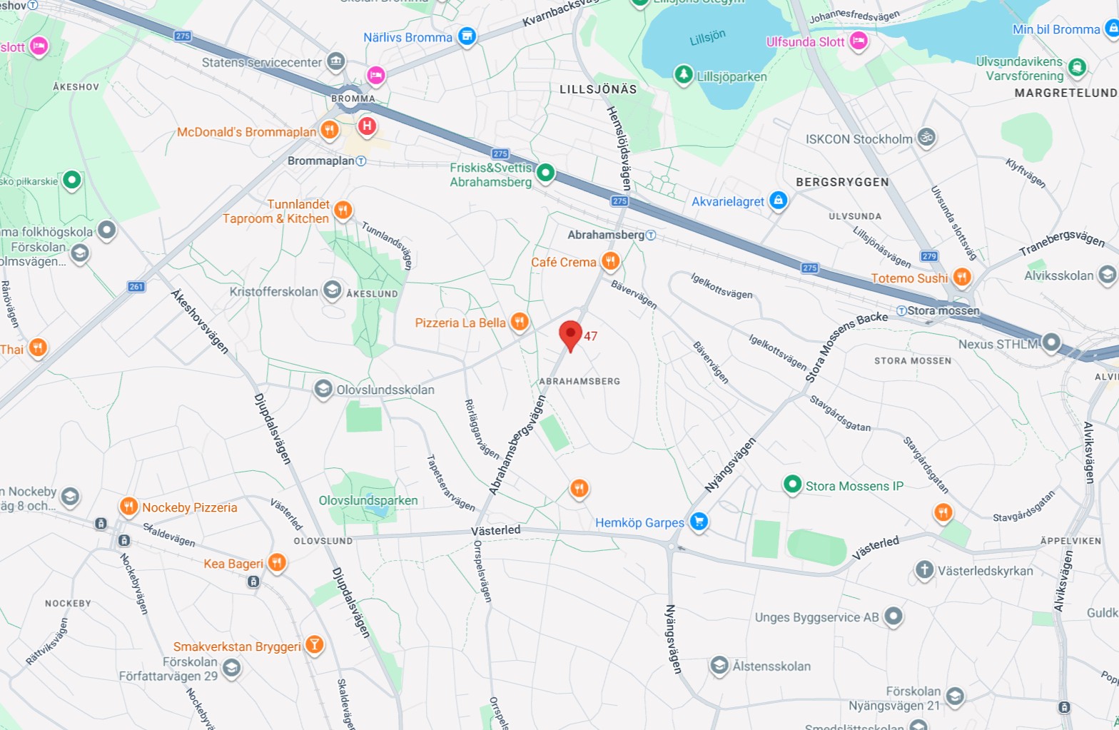 Vår plats i Stockholm